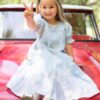 Amiri Soft Blue Little Girl Dress