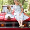 Amiri Soft Blue Little Girl Dress