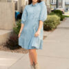 AnnaChambrayTieredDress_DSC4629.jpg Anna Chambray Tiered Dress