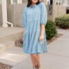 AnnaChambrayTieredDress_DSC4641.jpg Anna Chambray Tiered Dress