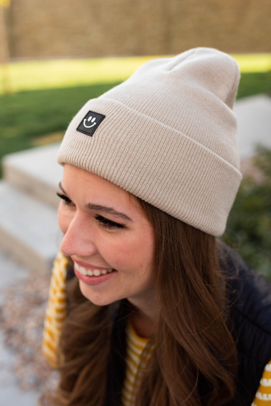 Anna Smiley Beanie