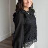 Aubrey Black Lace Top