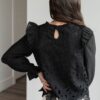 Aubrey Black Lace Top