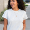 BethanyBlueStripedTop.png Bethany Blue Striped Top