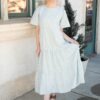 Blair Sage Gingham Dress