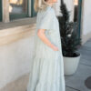 Blair Sage Gingham Dress