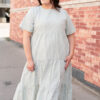Blair Sage Gingham Dress