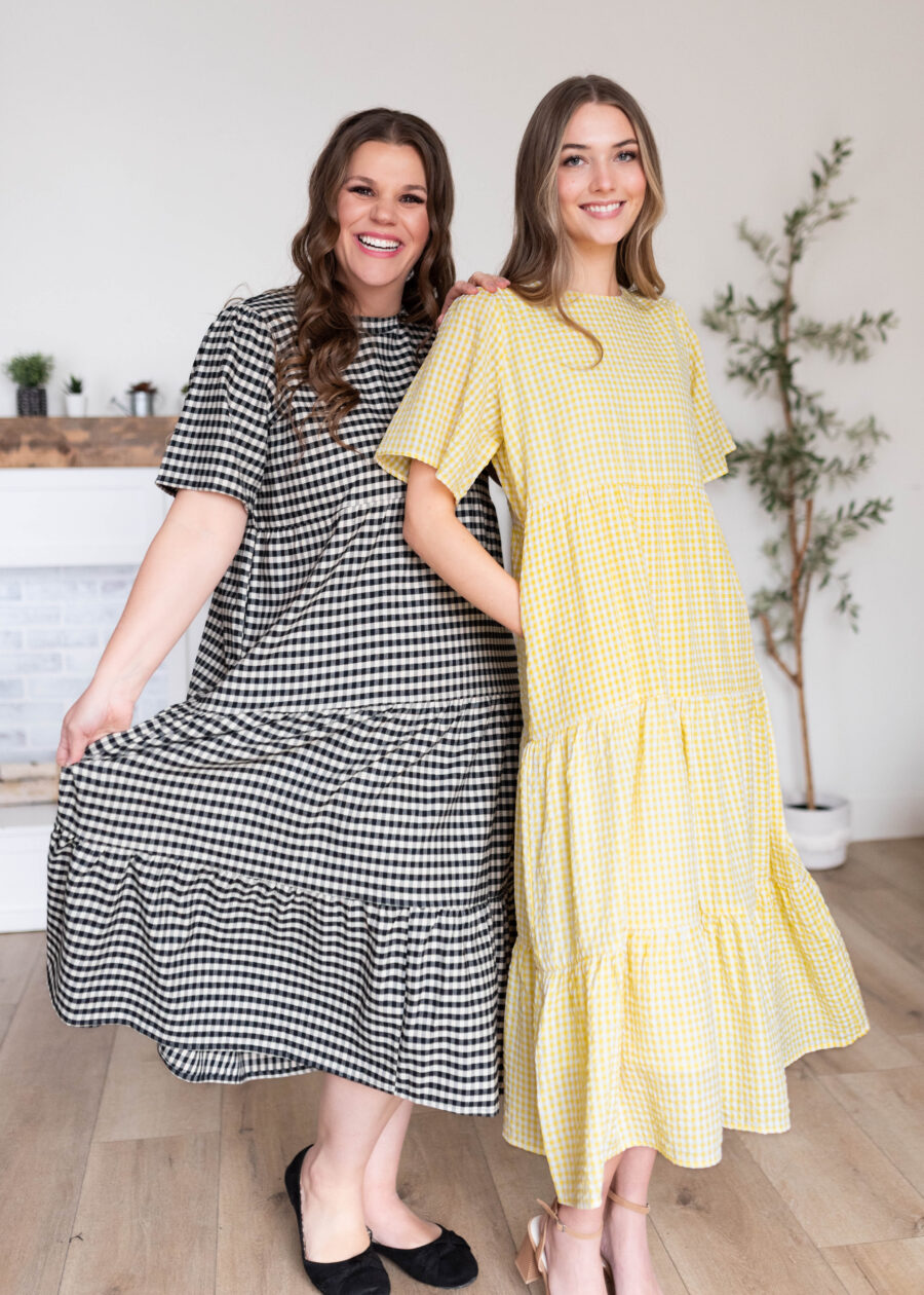 BlairYellowGinghamDress_DSC0668.jpg Blair Yellow Gingham Dress