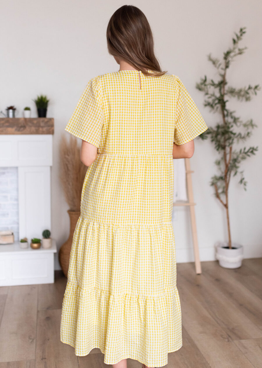 BlairYellowGinghamDress_DSC0702.jpg Blair Yellow Gingham Dress