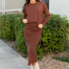 Brenna Walnut Sweater