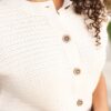 Bridget Cream Button Down Sweater