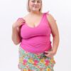 Breezy Floral Ultra High-Waist Skirt w/ Bottoms