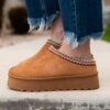Brixley Tan Suede Clog