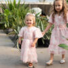 DSC9434.jpg Aubree Pink Floral Little Girls Dress
