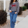 Millie Striped Pattern Sweater