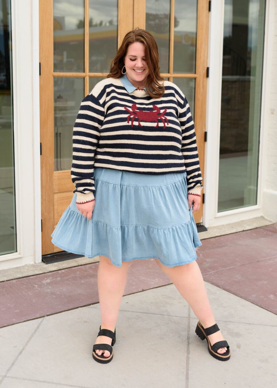 Millie Striped Pattern Sweater