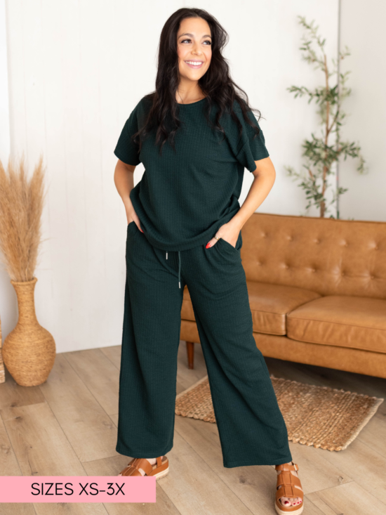 Oaklyn Forest Green Bottoms