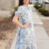 PerlaBluePaisleyPatternDress_DSC8317.jpg Perla Blue Paisley Pattern Dress