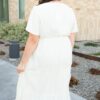 Rebekah Cream Button Down Dress