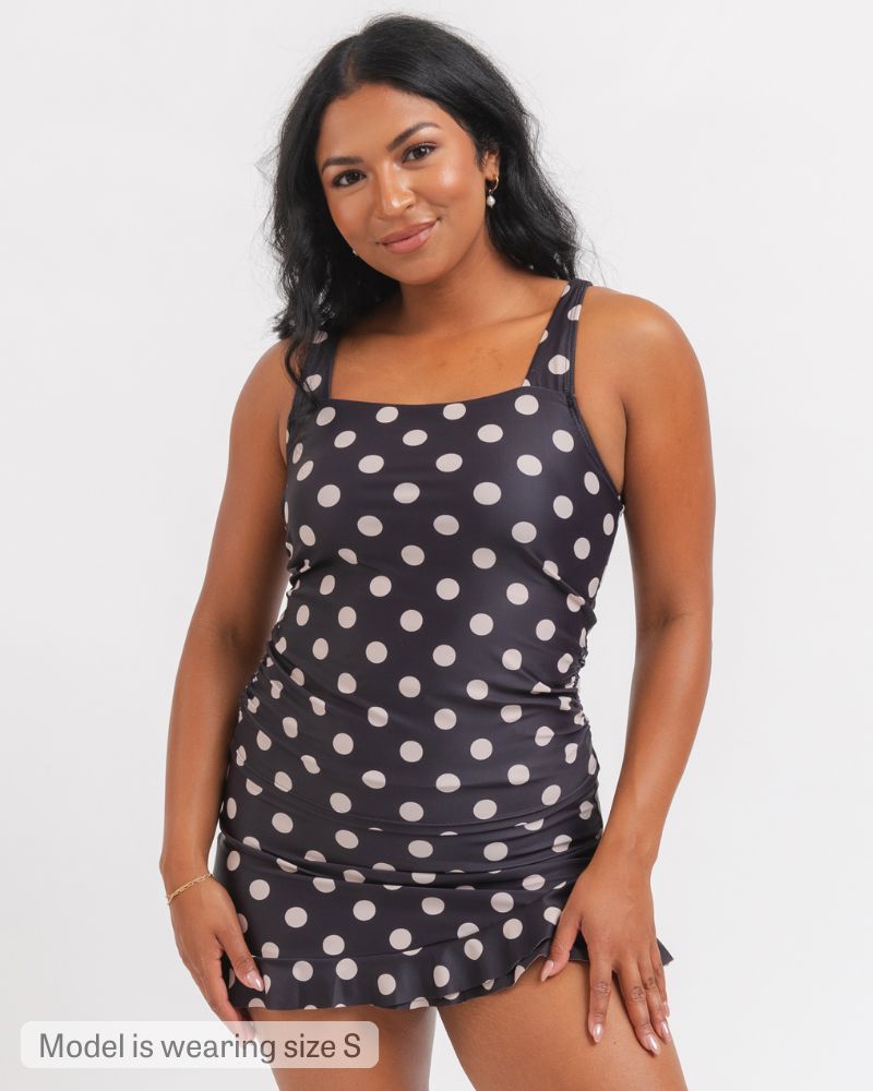 RetroDotSquareNeckS3.jpg Retro Dot Square Neck Tankini Top
