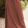Sabrina Chestnut Pattern Skirt