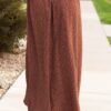 Sabrina Chestnut Pattern Skirt