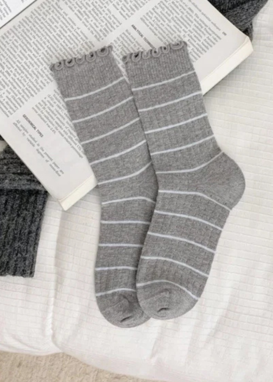 StephanieGreyStripedSocks.png Stephanie Grey Striped Socks