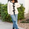 TaleaCreamBowCardigan_DSC3194.jpg Talea Cream Bow Cardigan