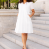 Valorie Ivory Mini Dress
