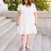 Valorie Ivory Mini Dress