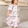 ZoiePinkFloralTieredLittleGirlDress.png Zoie Pink Floral Tiered Little Girl Dress